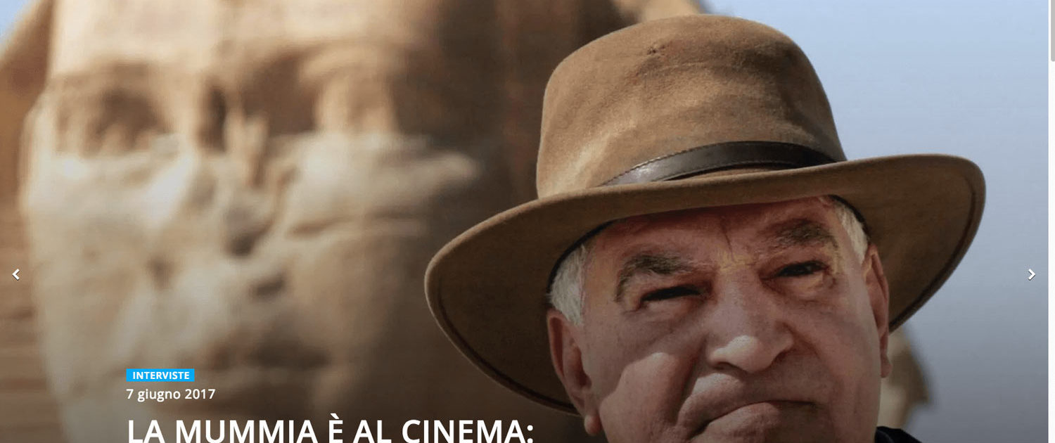 Anna Martellato - Intervista a Zahi Hawass, egittologo